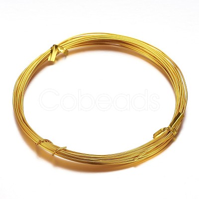 Round Aluminum Craft Wire AW-D009-0.8mm-10m-17-1