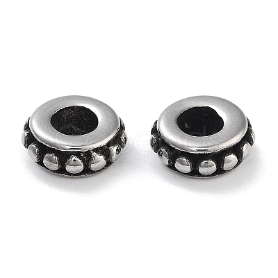 304 Stainless Steel Beads STAS-M057-06AS-1