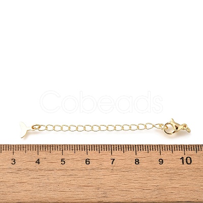 Brass Lobster Claw Clasps KK-K388-60G-1