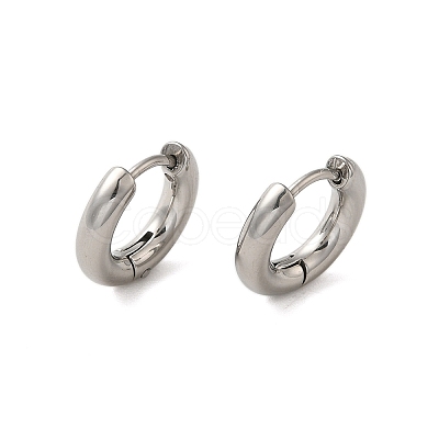 Non-Tarnish 304 Stainless Steel Hoop Earrings EJEW-P177-P-26-1