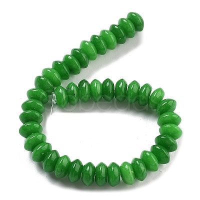 Dyed Natural Malaysia Jade Beads Strands G-P559-A16-02-1