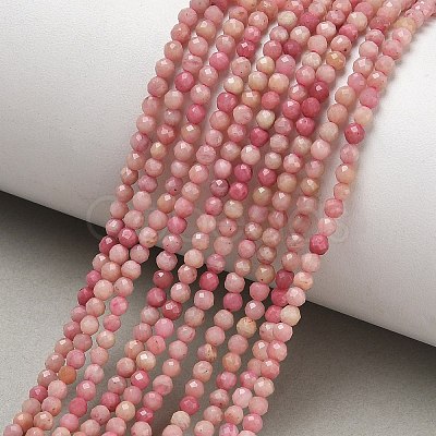 Natural Rhodonite Beads Strands X-G-P553-G06-01-1