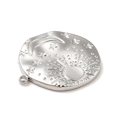 Non-Tarnish 304 Stainless Steel Pendants X1-STAS-A066-02P-1