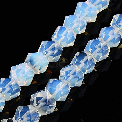 Opalite Beads Strands G-T38-28-1