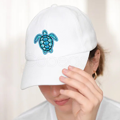 16Pcs 2 Style Polyester Computerized Embroidery Iron on/Sew on Patches PATC-DC0001-01-1