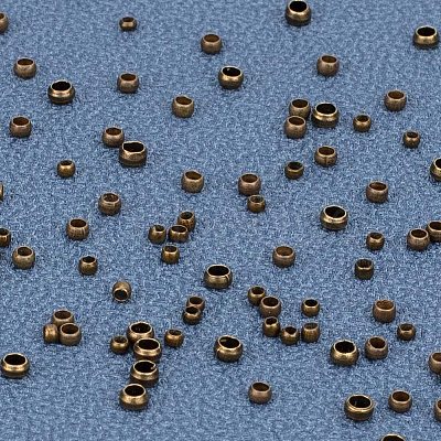 Brass Crimp Beads KK-PH0035-29AB-1