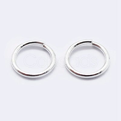 925 Sterling Silver Open Jump Rings X-STER-F036-02S-1x6mm-1