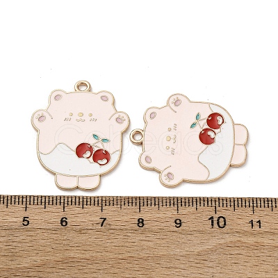 Alloy Enamel Pendants LS-STAS-I354-02KCG-04-1