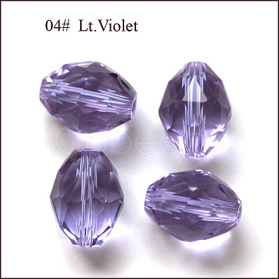 Imitation Austrian Crystal Beads SWAR-F071-9x6mm-04-1