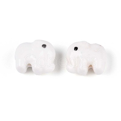 Handmade Porcelain Ceramic Beads PORC-T133-27H-1