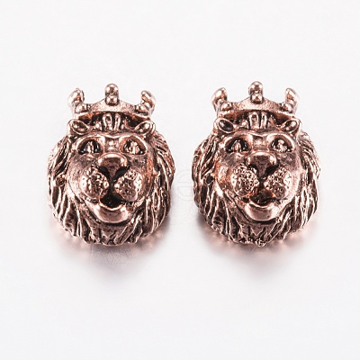 Tibetan Style Alloy Beads PALLOY-F200-08ARG-1