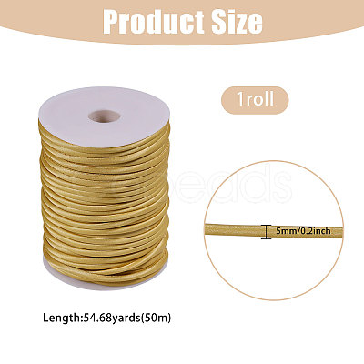50M Satin Ribbon OCOR-WH0070-171B-1