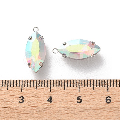 Rhinestone Pendants RGLA-P038-01P-03-1