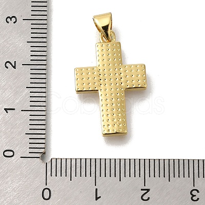 Brass Shell Pendants X-KK-R002-01G-1