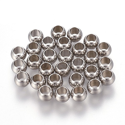 Tarnish Resistant 202 Stainless Steel Beads X-STAS-F170-04P-A-1