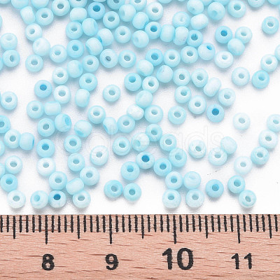 8/0 Opaque Glass Seed Beads SEED-S048-N-012-1