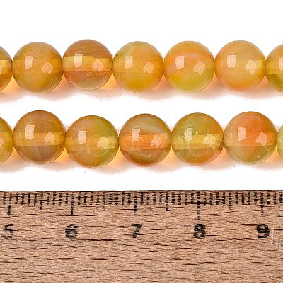 Imitation Lamowork Glass Beads Strands GLAA-Q106-07A-15-1
