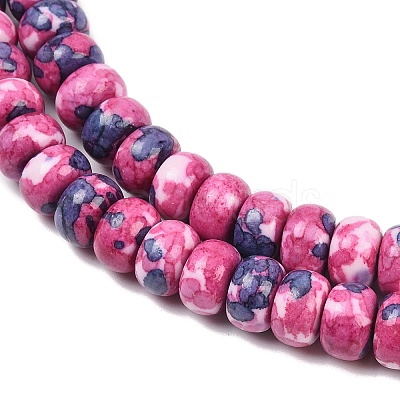 Dyed Synthetic Riverstone Beads Strands G-Z105-C01-01A-1