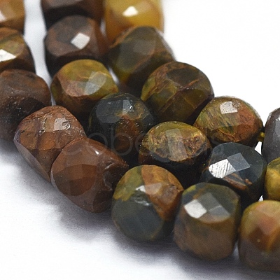 Natural Pietersite Beads Strands G-D0013-32-1