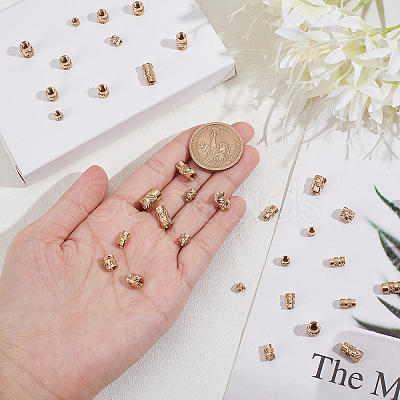 170Pcs 8 Style Brass Metric Threaded Inserts for Plastic Heat Set Insert DIY-CP0007-35-1