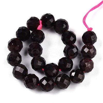 Natural Garnet Beads Strands G-S345-10mm-37-1