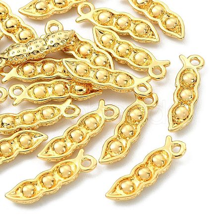 SHEGRACE Brass Pea Charms XGR0166G-102G-1
