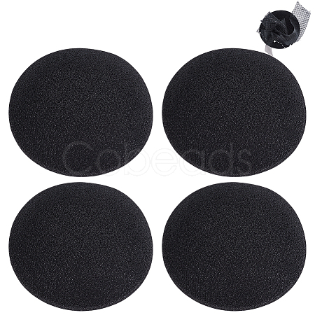EVA Cloth Round Fascinator Hat Base for Millinery Magic FIND-WH0152-947E-1