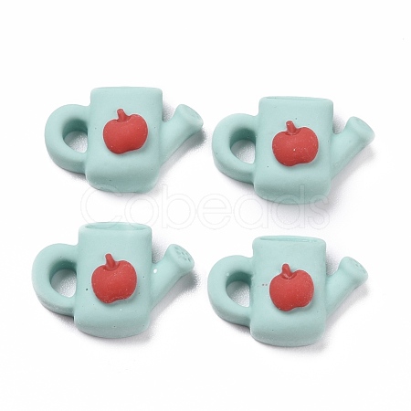 Opaque Resin Cabochons X-RESI-H142-A05-1