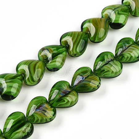 Millefiori Glass Beads Strands GLAA-T023-34H-1