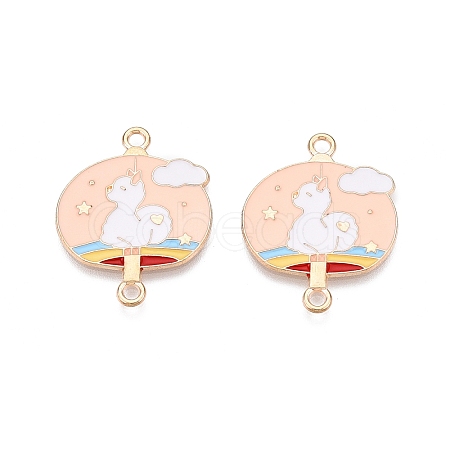 Alloy Enamel Pendants PALLOY-N176-29A-RS-1