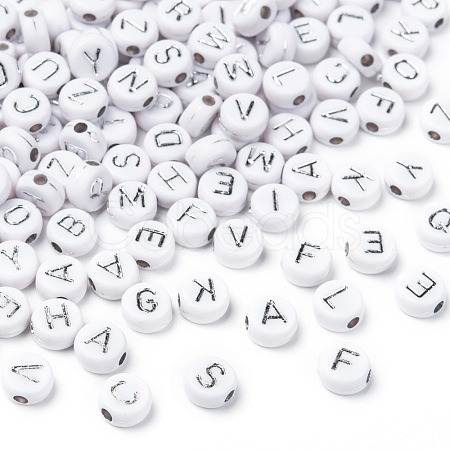 Plating Acrylic Beads PACR-YW0001-08P-1