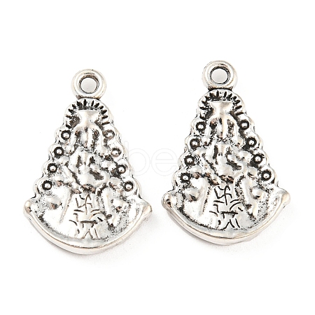 Tibetan Style Alloy Pendants TIBE-P001-20AS-1