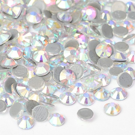 Glass Hotfix Rhinestone RGLA-A019-SS8-101-1