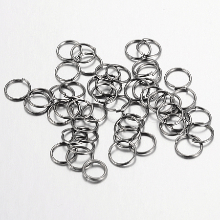 Iron Open Jump Rings IFIN-A018-8mm-B-1