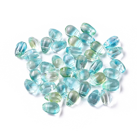 Transparent Glass Charms GLAA-L027-L01-1
