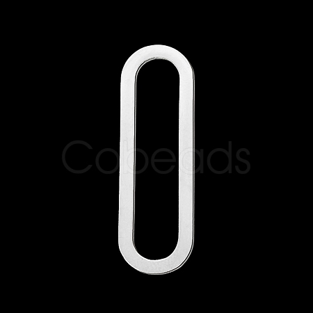 Tarnish Resistant 201 Stainless Steel Linking Rings STAS-S105-LA388-1-1