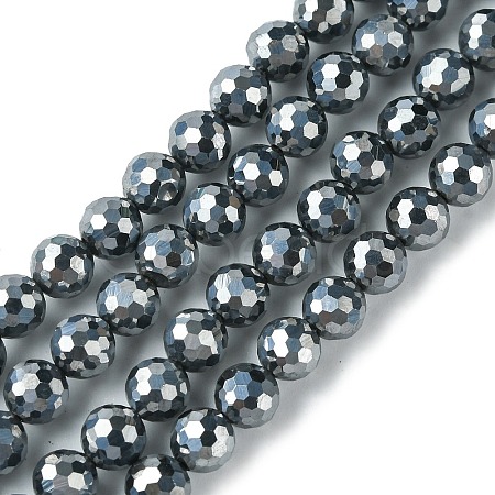 Terahertz Stone Beads Strands G-F748-Q01-1