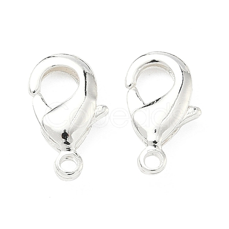 Brass Lobster Claw Clasps KK-H532-17B-S-1