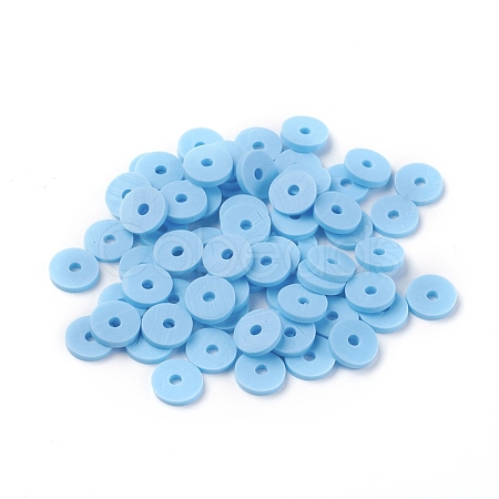 Handmade Polymer Clay Beads CLAY-R067-6.0mm-B36-1