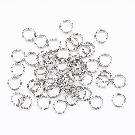 Tarnish Resistant 304 Stainless Steel Split Rings X-STAS-H413-03P-1