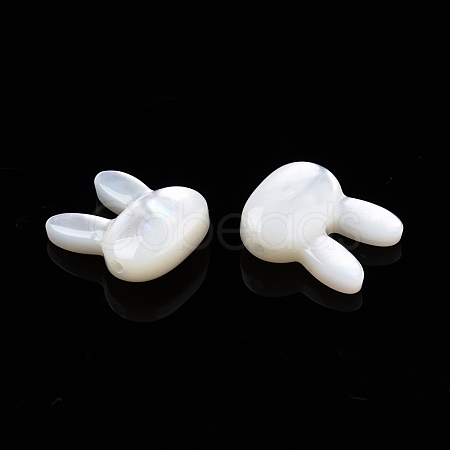 Natural White Shell Mother of Pearl Shell Beads SSHEL-N032-46-1