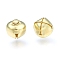 Iron Bell Charms, Golden, 10x10x10mm, Hole: 3x1mm