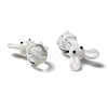 Handmade Bunny Lampwork Beads X-LAMP-P051-J01-2