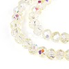 Transparent Glass Beads Strands LS-EGLA-N016-3mm-05-3