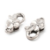 Brass Lobster Claw Clasps KK-R216-18A-P-2