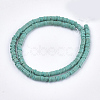 Natural Howlite Beads Strands X-TURQ-T003-16-2