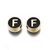 Alloy Enamel Beads ENAM-N052-006-02F-RS-2