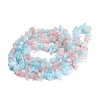 Natural White Jade Beads Strands G-G011-15-1-3