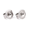 Tarnish Resistant 304 Stainless Steel Ear Nuts X-STAS-E019-2-2