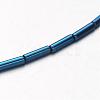 Electroplate Non-magnetic Synthetic Hematite Bead Strands G-F300-37B-05-1